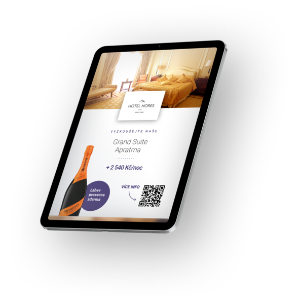 Dynamic offers on the display