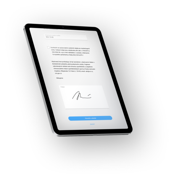 Integration with an ID document reader